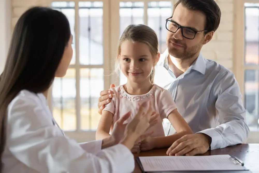 Front,View,Young,Handsome,Father,In,Eyeglasses,Holding,On,Lap